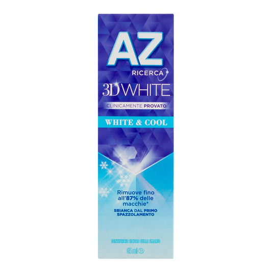 AZ 3D WHITE & COOL 2X65ML